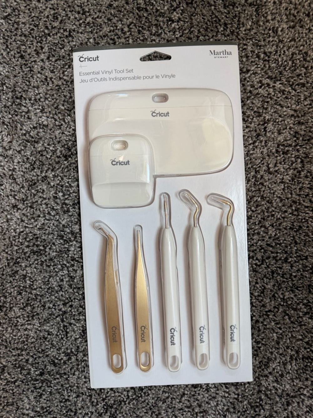 Cricut Vinyl Tool Set - Martha Stewart Gold version